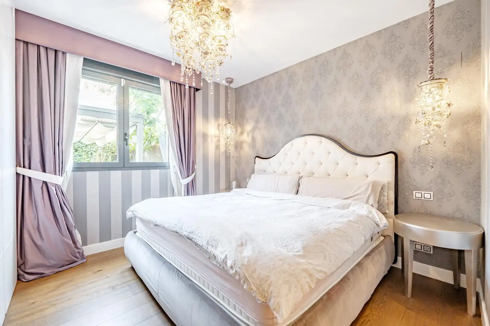 Bedroom of Ground floor for rent in Madrid  with Air Conditioner, Heating and Terrace