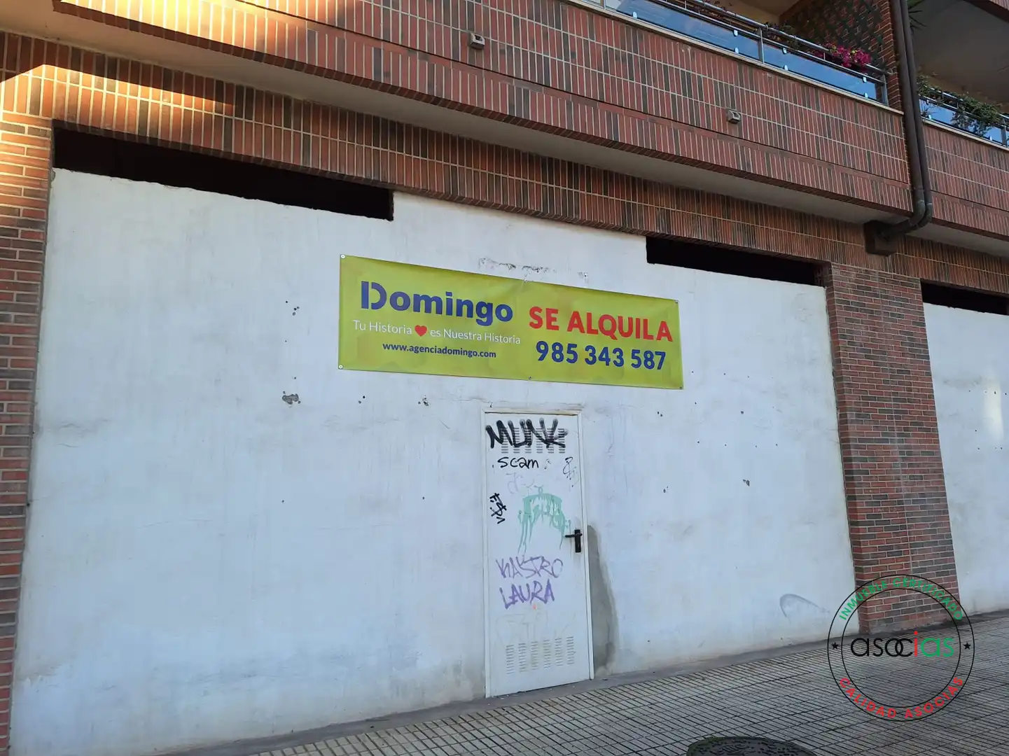 Vista exterior de Local de alquiler en Este
