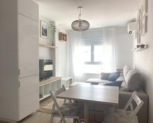 Living room of Flat to rent in  Madrid Capital  with Air Conditioner