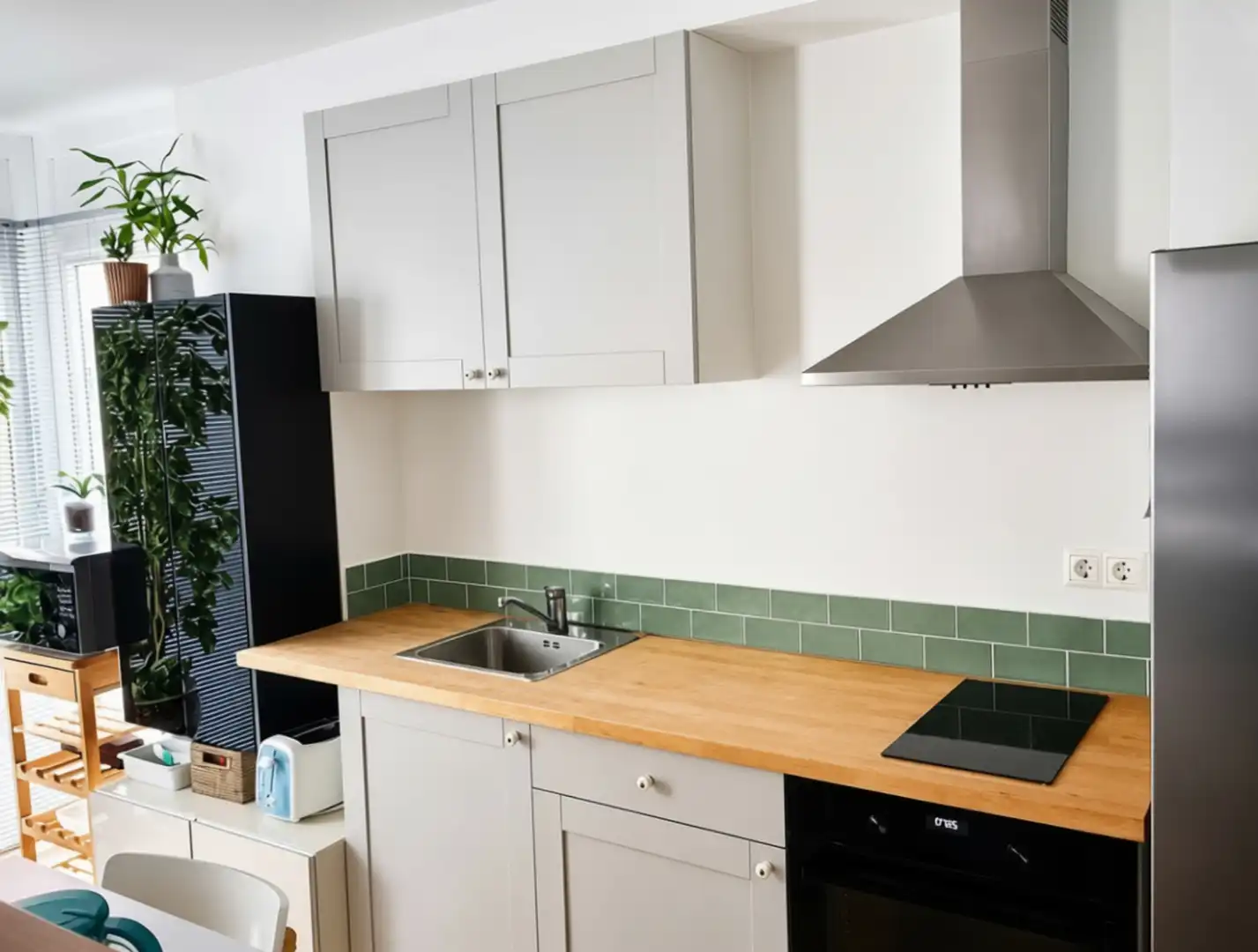 Cuina de Apartament en venda en A Coruña Capital  amb Calefacció, Parquet i Traster