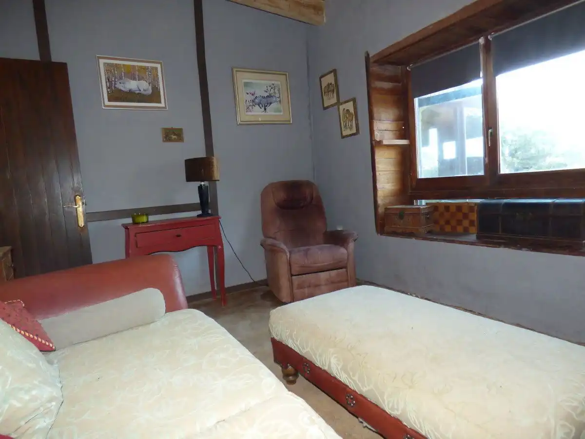 Sala d'estar de Finca rústica en venda en Orxeta amb Jardí privat, Terrassa i Traster