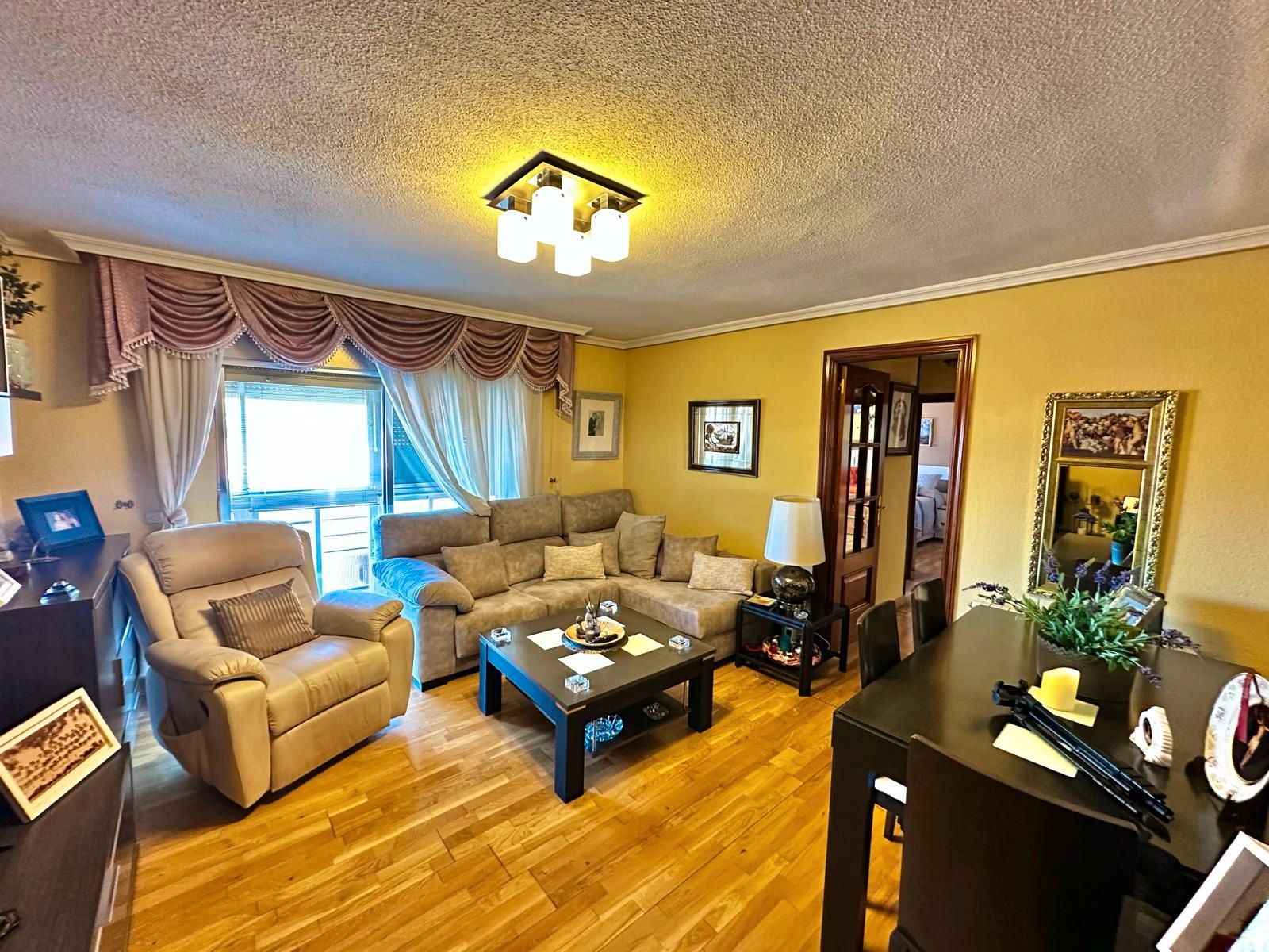 Living room of Flat for sale in Collado Villalba  with Heating and Terrace