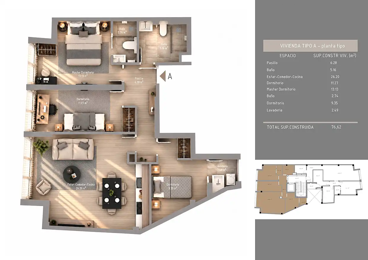 Apartment mit Terrasse zum Verkauf in Centro Urbano, imagen 32