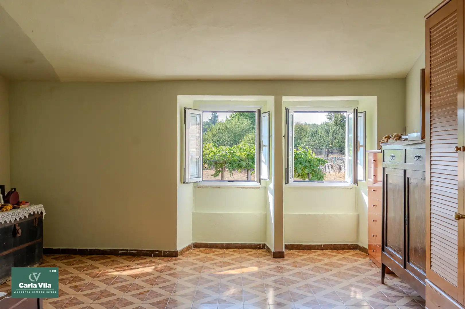 Habitación de Finca rústica en venta en O Corgo   con Calefacción, Jardín privado y Parquet