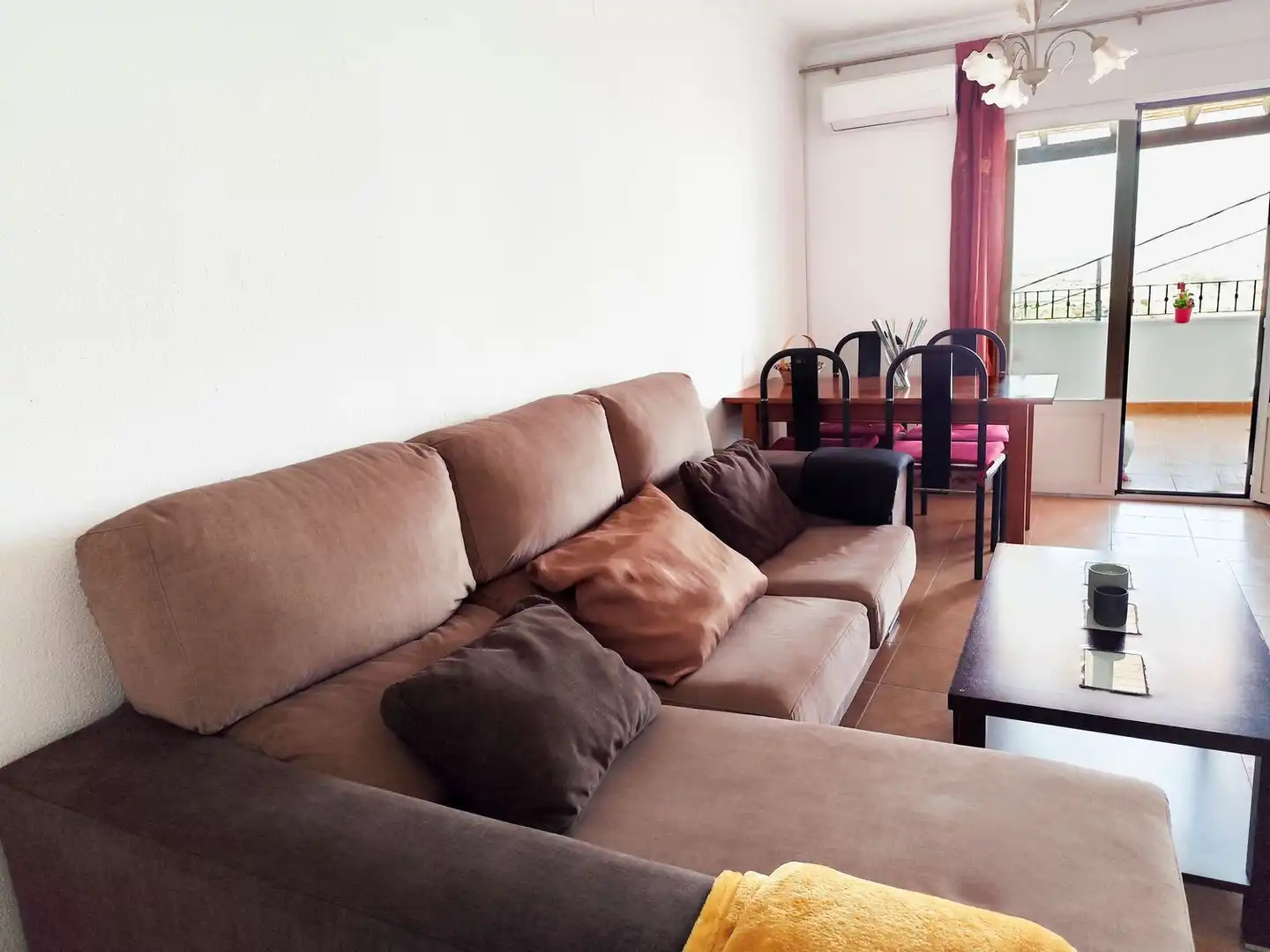 Wohnzimmer von Maisonette zum Verkauf in Mojácar mit Klimaanlage, Terrasse und Abstellraum