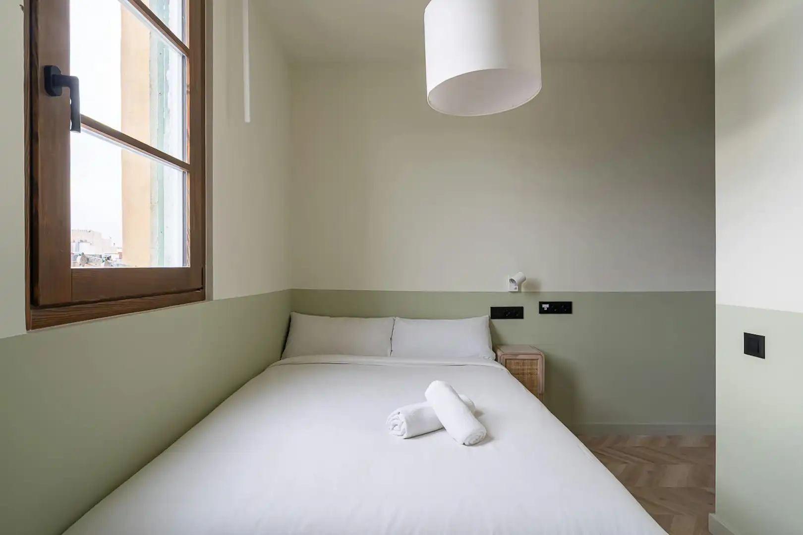 Bedroom of Flat for rent in Barcelona  with Air Conditioner, Heating and Furnished