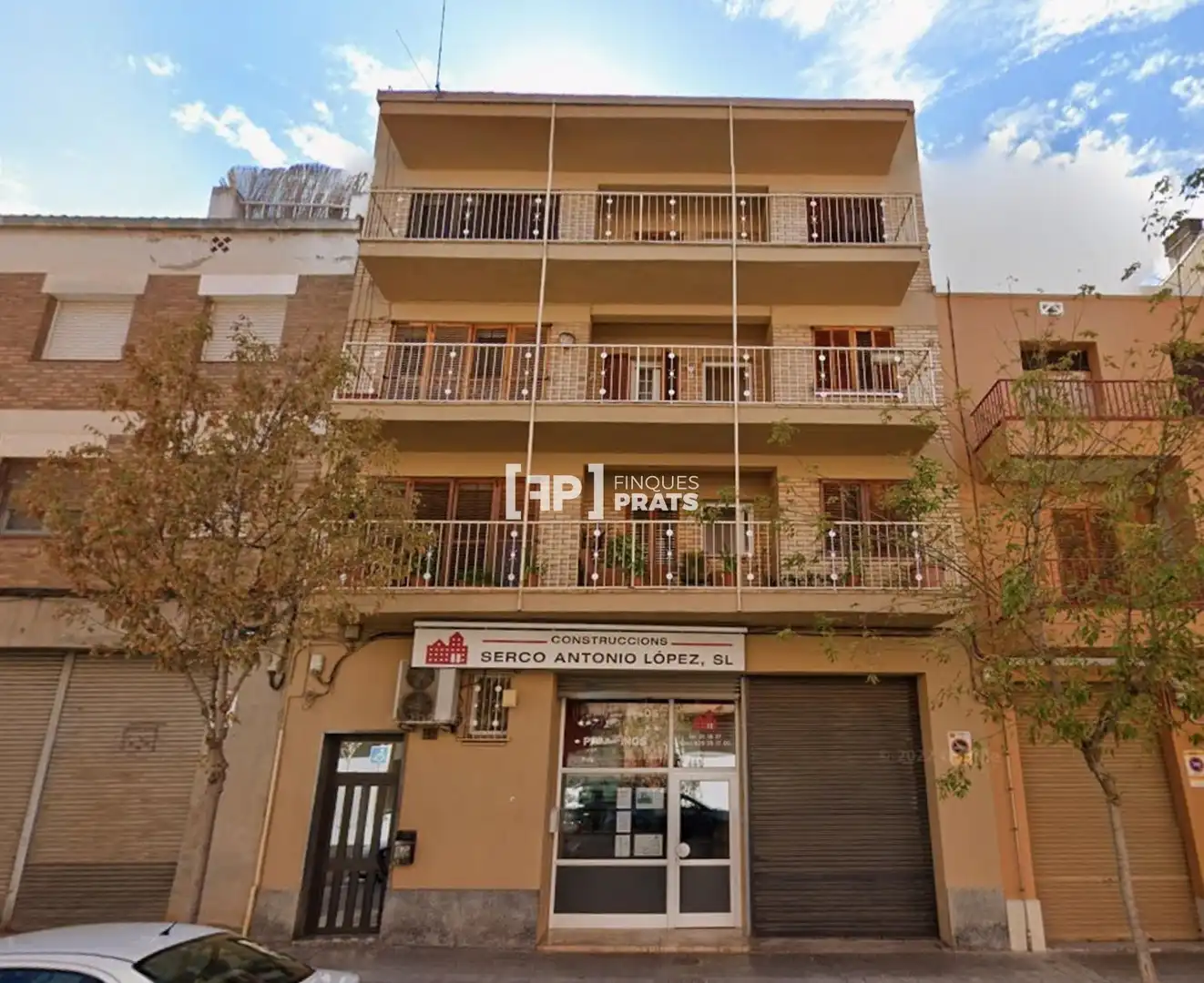 Vista exterior de Piso en venta en Almacelles con Terraza y Trastero