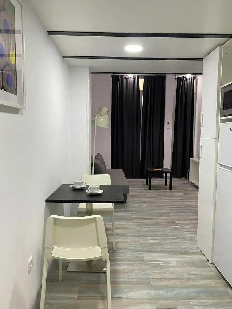 Sala de estar de Piso de alquiler en Madrid con Aire acondicionado, Calefacción y Amueblado