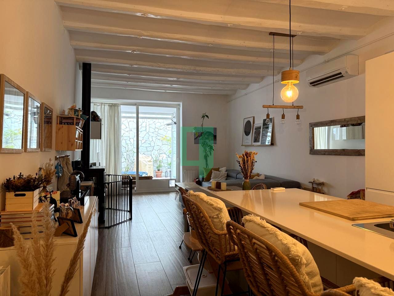 Sala d'estar de Casa o xalet de lloguer en Vilassar de Dalt amb Aire condicionat i Terrassa