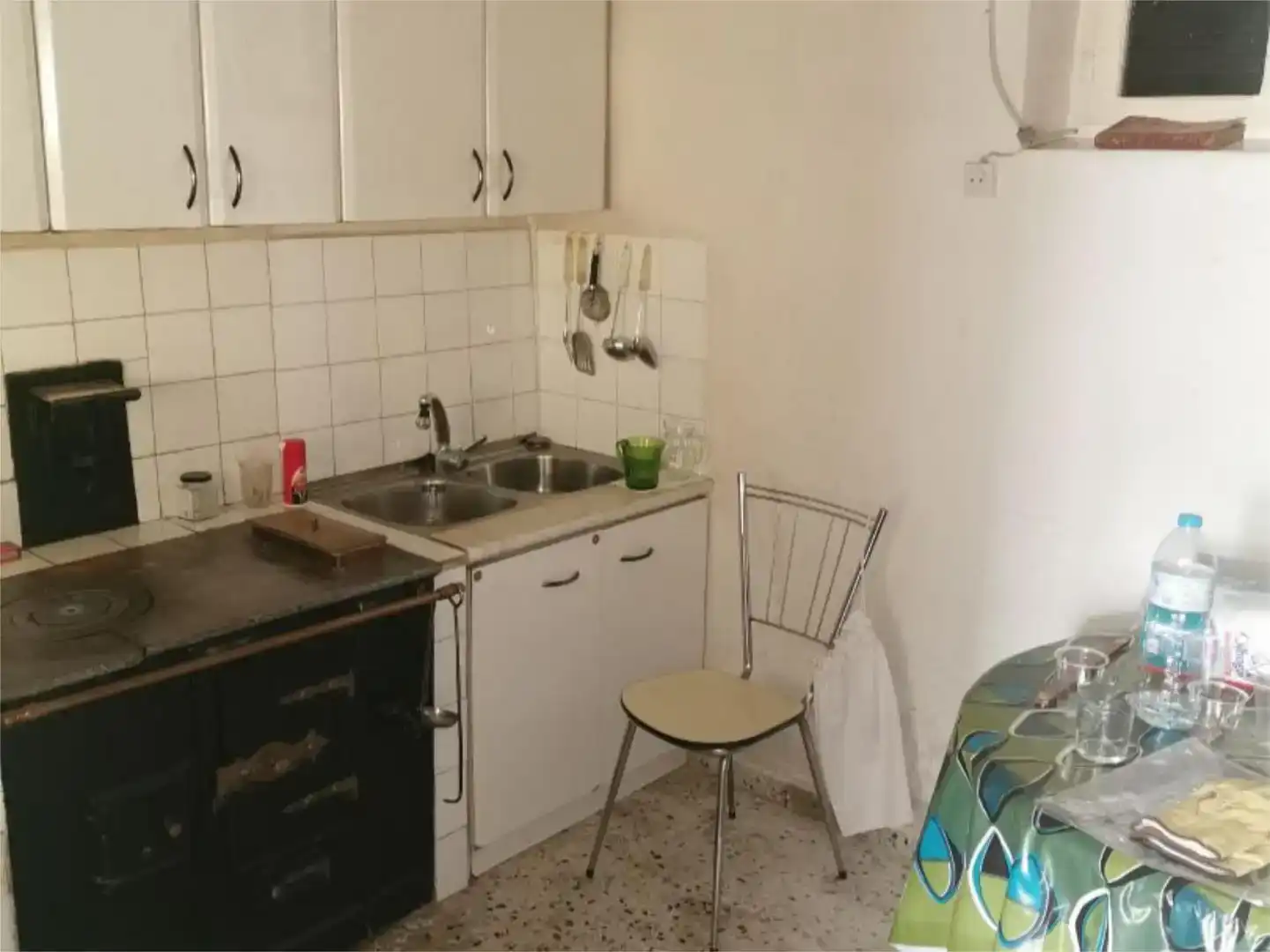Cocina de Piso en venta en Villanuño de Valdavia con Jardín privado, Parquet y Trastero