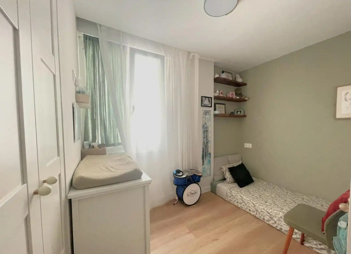 Schlafzimmer von Wohnung zum Verkauf in Lasarte-Oria mit Klimaanlage, Heizung und Parkett