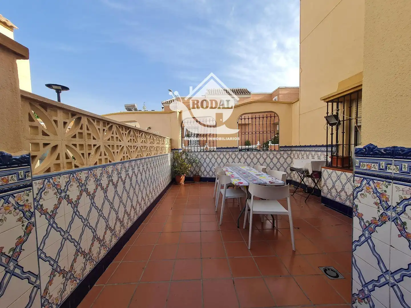 Terraza de Casa adosada en venta en Huércal de Almería con Aire acondicionado, Calefacción y Terraza