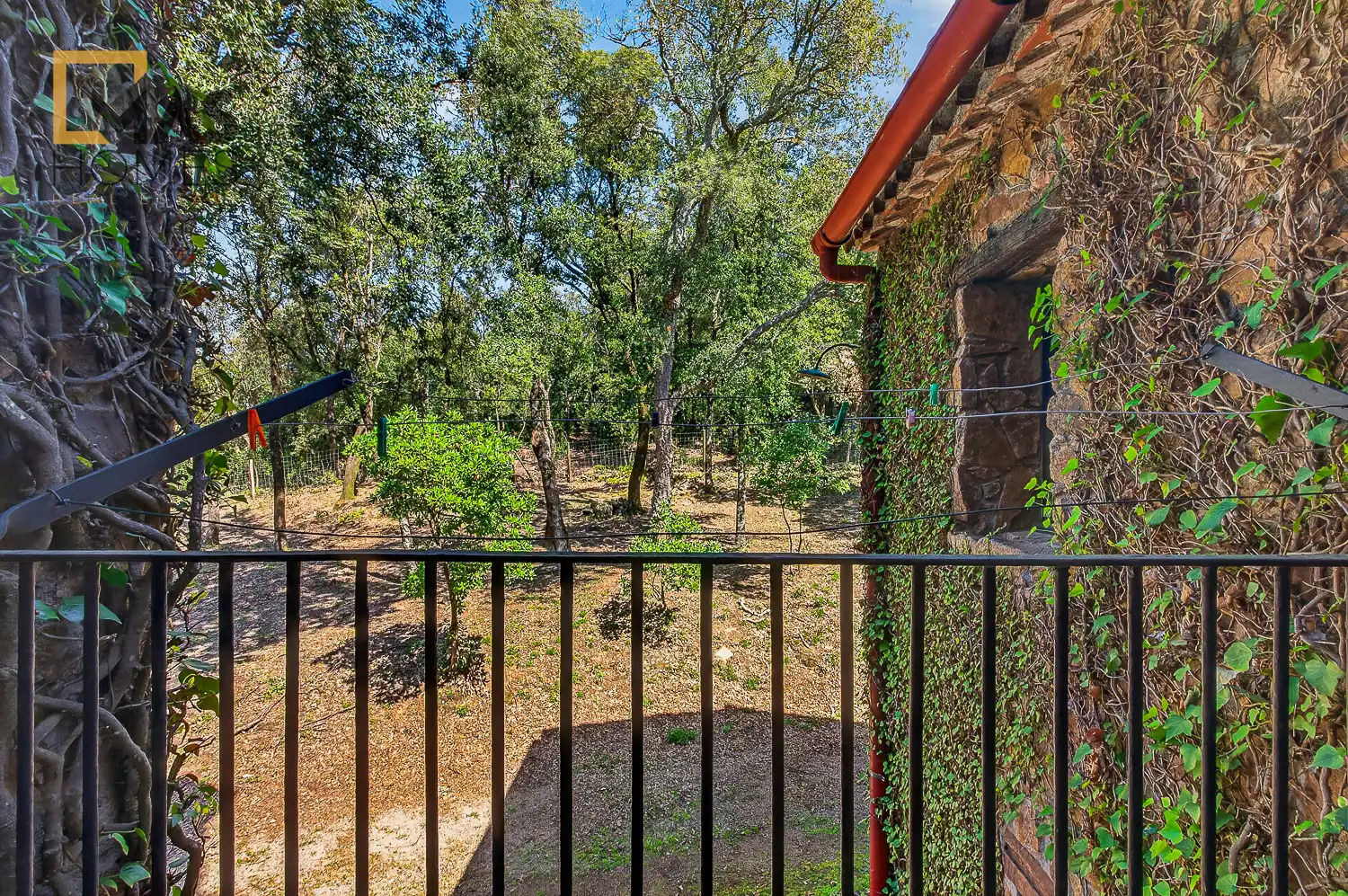 Terrassa de Finca rústica en venda en Arbúcies amb Aire condicionat, Calefacció i Jardí privat