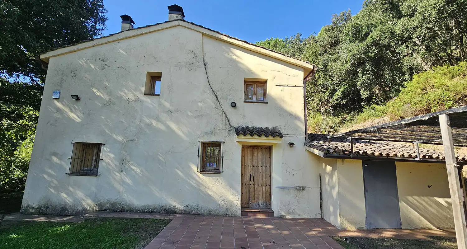 Vista exterior de Finca rústica en venta en Sant Celoni con Aire acondicionado, Calefacción y Jardín privado
