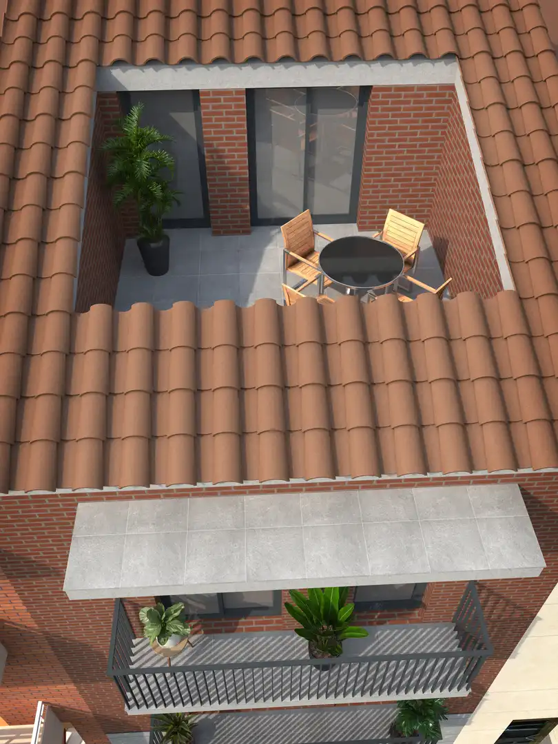 Terrace of Flat for sale in Cornellà de Llobregat  with Heating, Terrace and Balcony