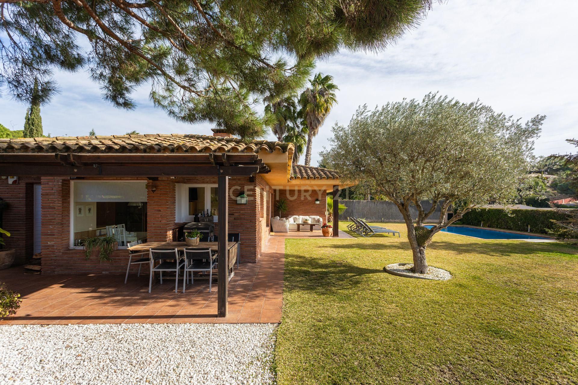 Jardín de Casa o chalet en venta en Sant Vicenç de Montalt con Piscina