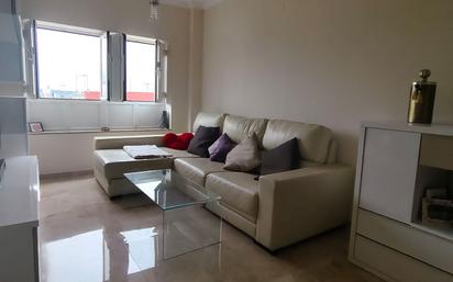 Living room of Flat for sale in Gibraleón  with Air Conditioner, Storage room and Furnished