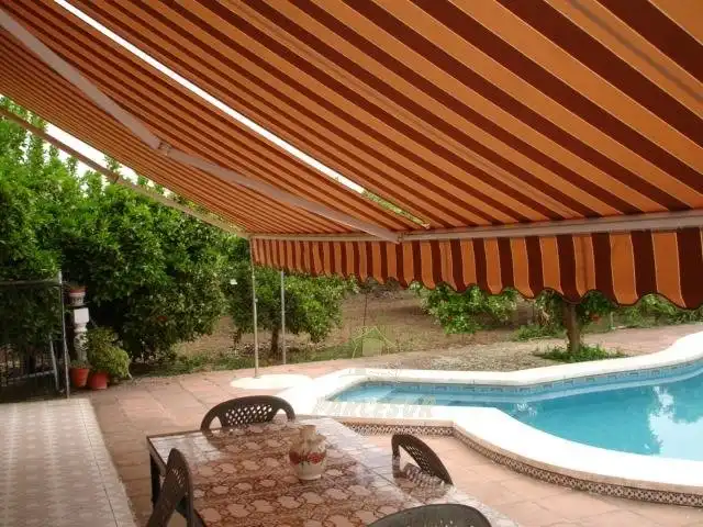 Terrace of Country homes for sale in Córdoba  with Air Conditioner, Private garden and Storage room