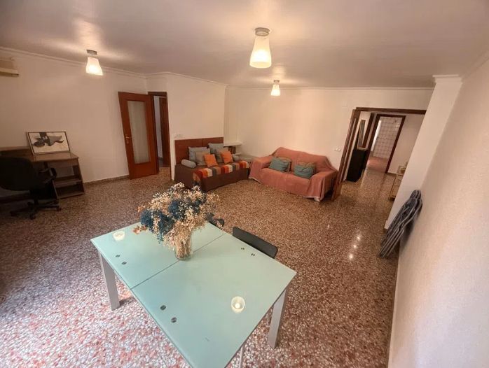 Sala d'estar de Pis de lloguer en Algemesí amb Aire condicionat, Terrassa i Forn