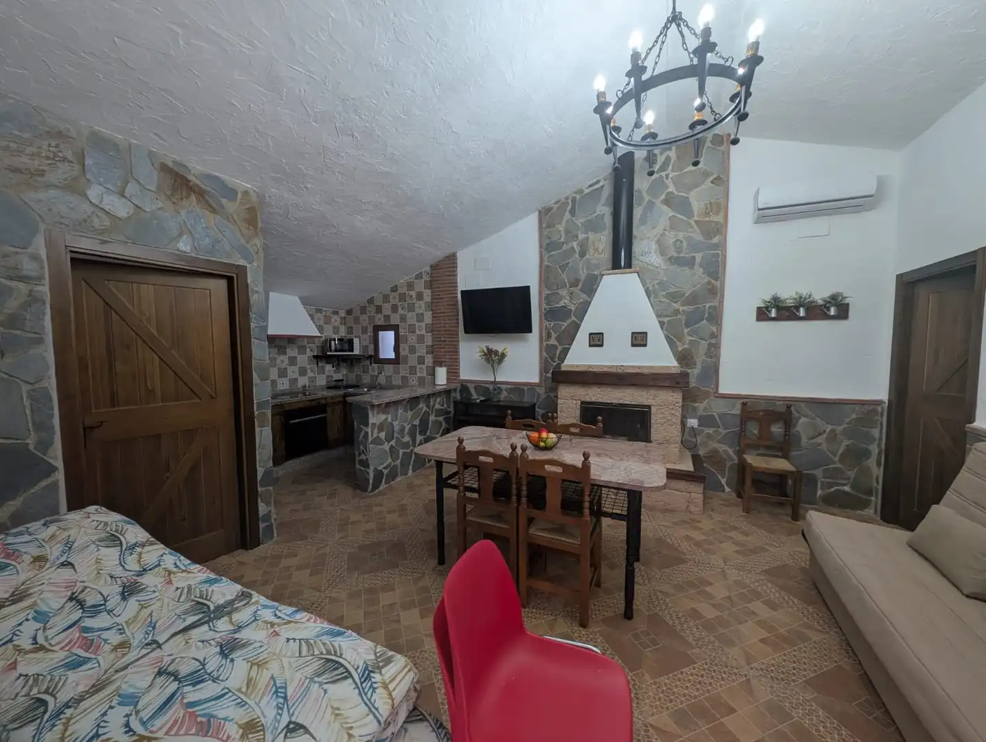 Wohnzimmer von Country house zum Verkauf in Alcaudete mit Klimaanlage, Privatgarten und Schwimmbad