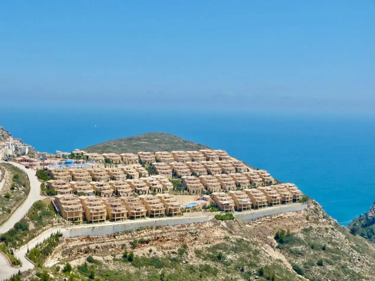 Vista exterior de Apartamento en venta en Benitachell / El Poble Nou de Benitatxell con Aire acondicionado, Terraza y Piscina comunitaria
