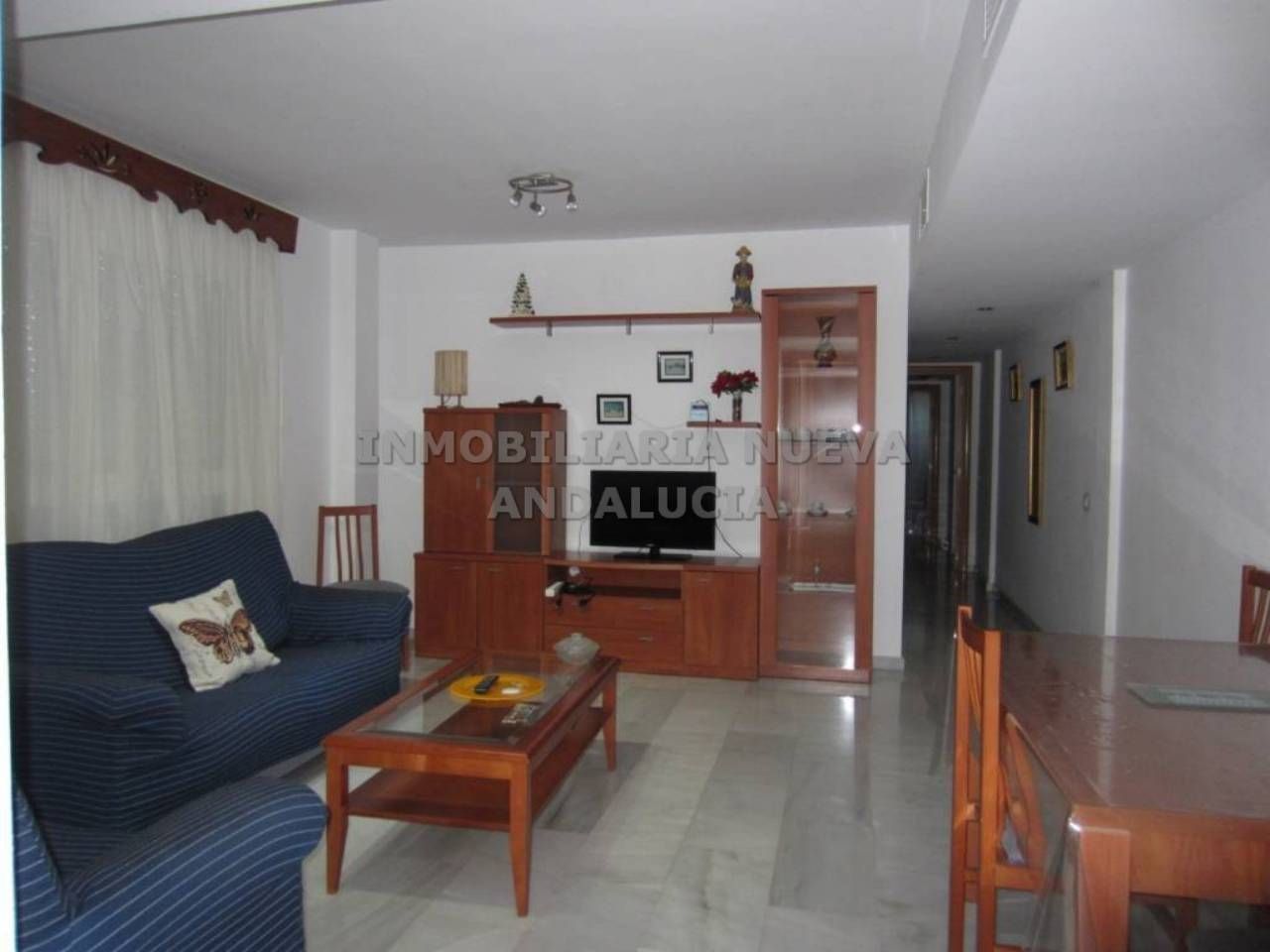 Sala d'estar de Pis de lloguer en  Almería Capital amb Aire condicionat, Calefacció i Moblat