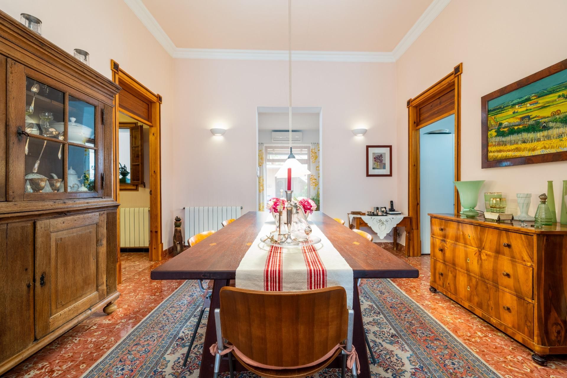 Menjador de Casa o xalet en venda en Campos amb Aire condicionat, Calefacció i Jardí privat