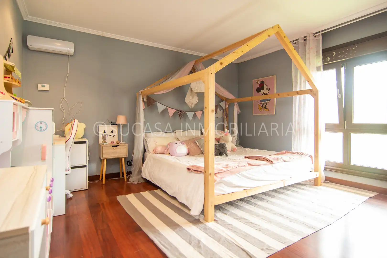 Schlafzimmer von Haus oder Chalet zur Miete in Abegondo mit Heizung, Privatgarten und Parkett