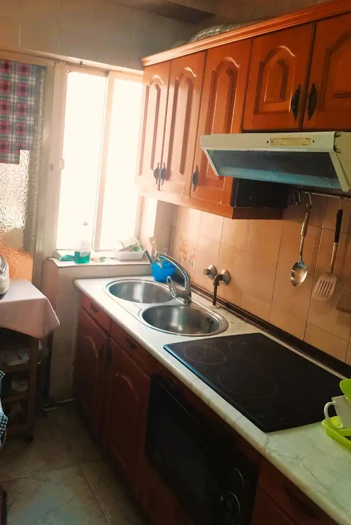 Kitchen of Flat for sale in Puertollano  with Heating and Furnished