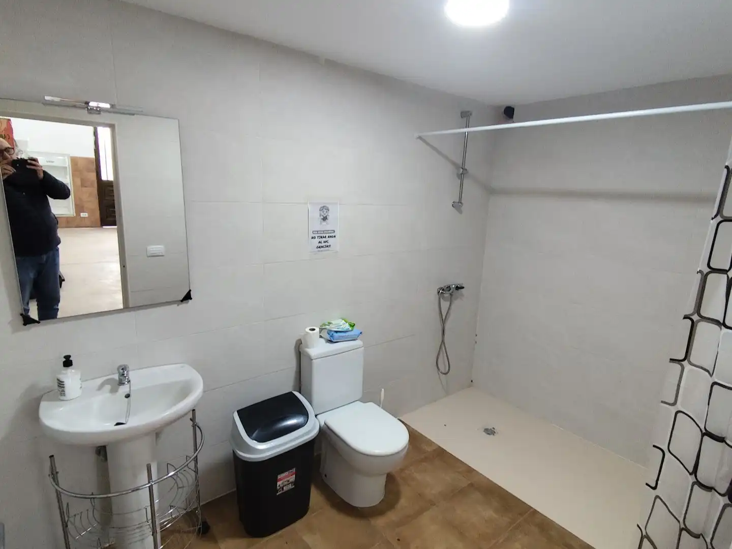 Badezimmer von Geschaftsraum zur Miete in Santa Cruz de Tenerife mit Terrasse, Internet und Alarm