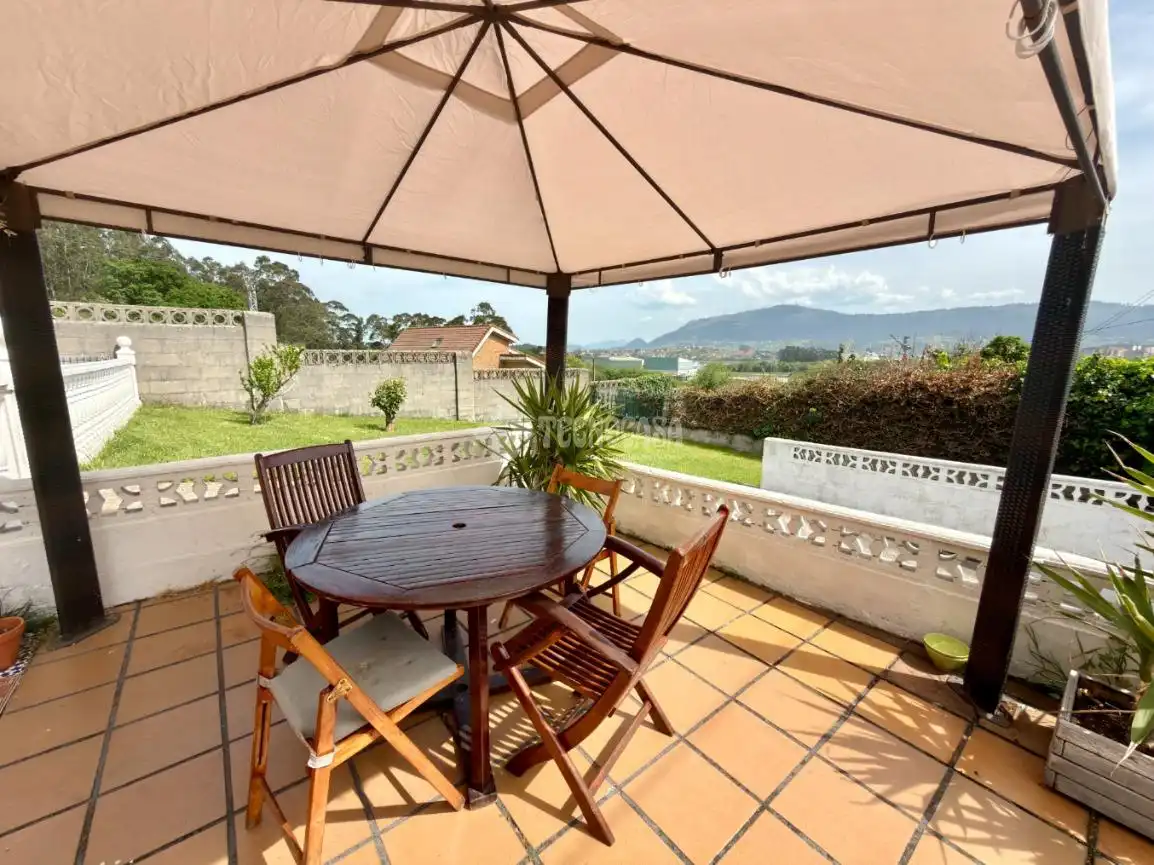 Terrasse von Einfamilien-Reihenhaus zum Verkauf in Camargo