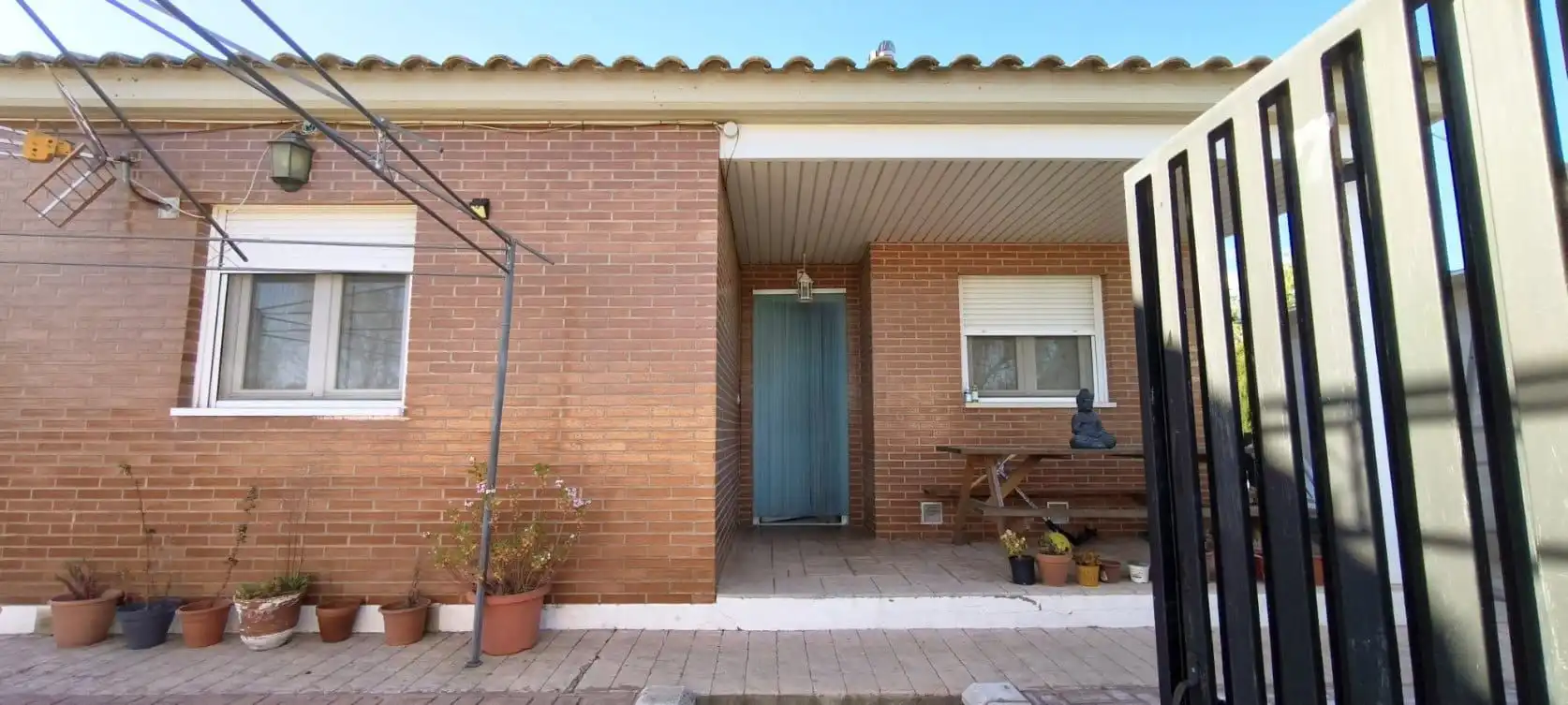 Vista exterior de Casa o chalet en venta en Pinseque con Aire acondicionado, Calefacción y Jardín privado