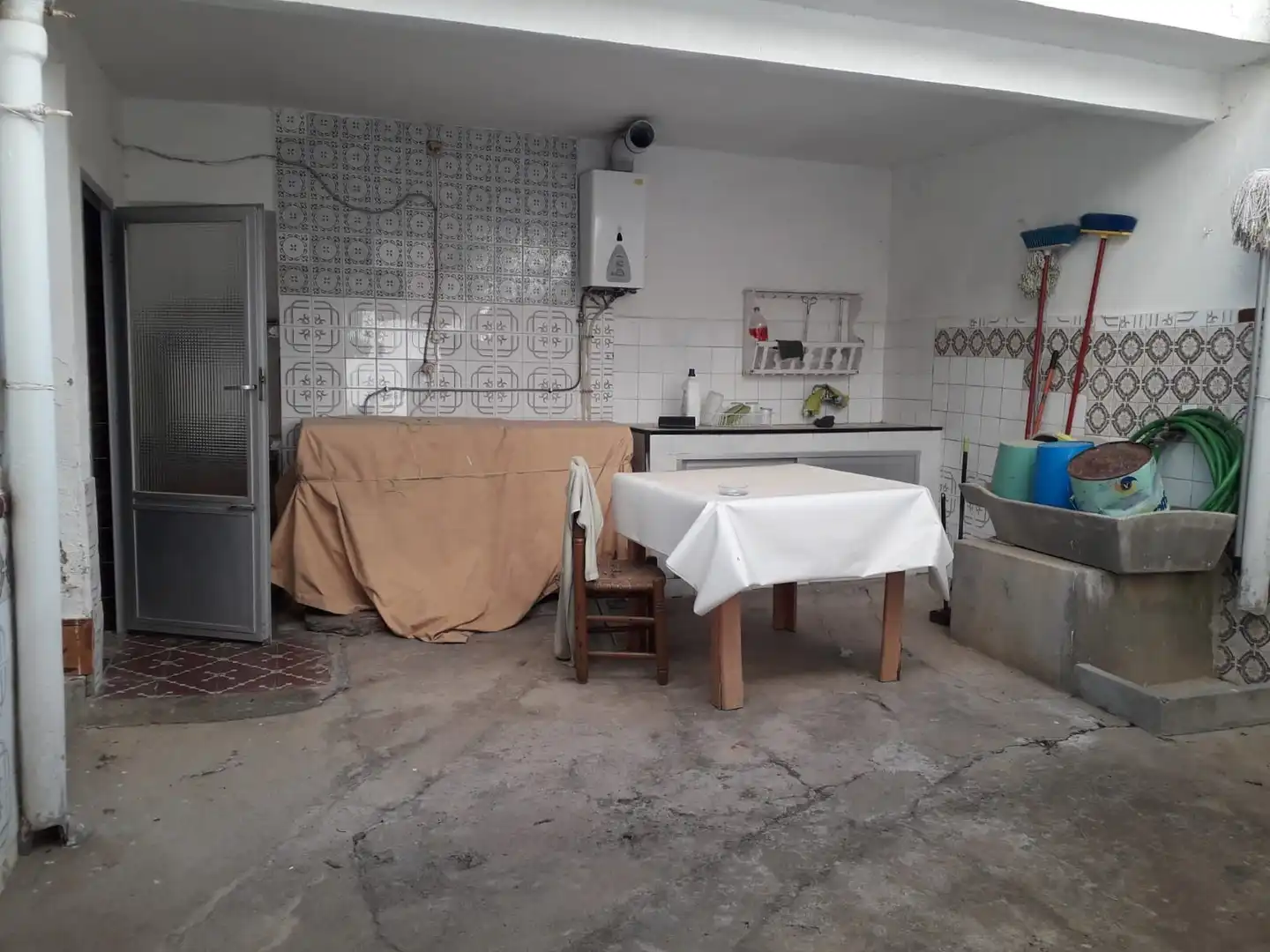 Cocina de Casa o chalet en venta en La Coronada con Terraza y Amueblado