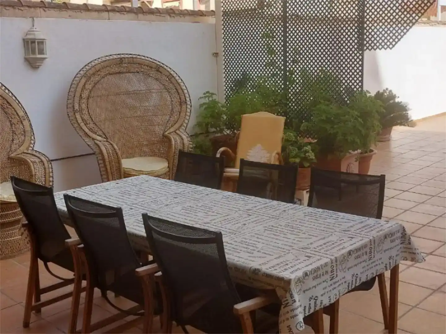 Terrassa de Pis de lloguer en Almuñécar amb Moblat