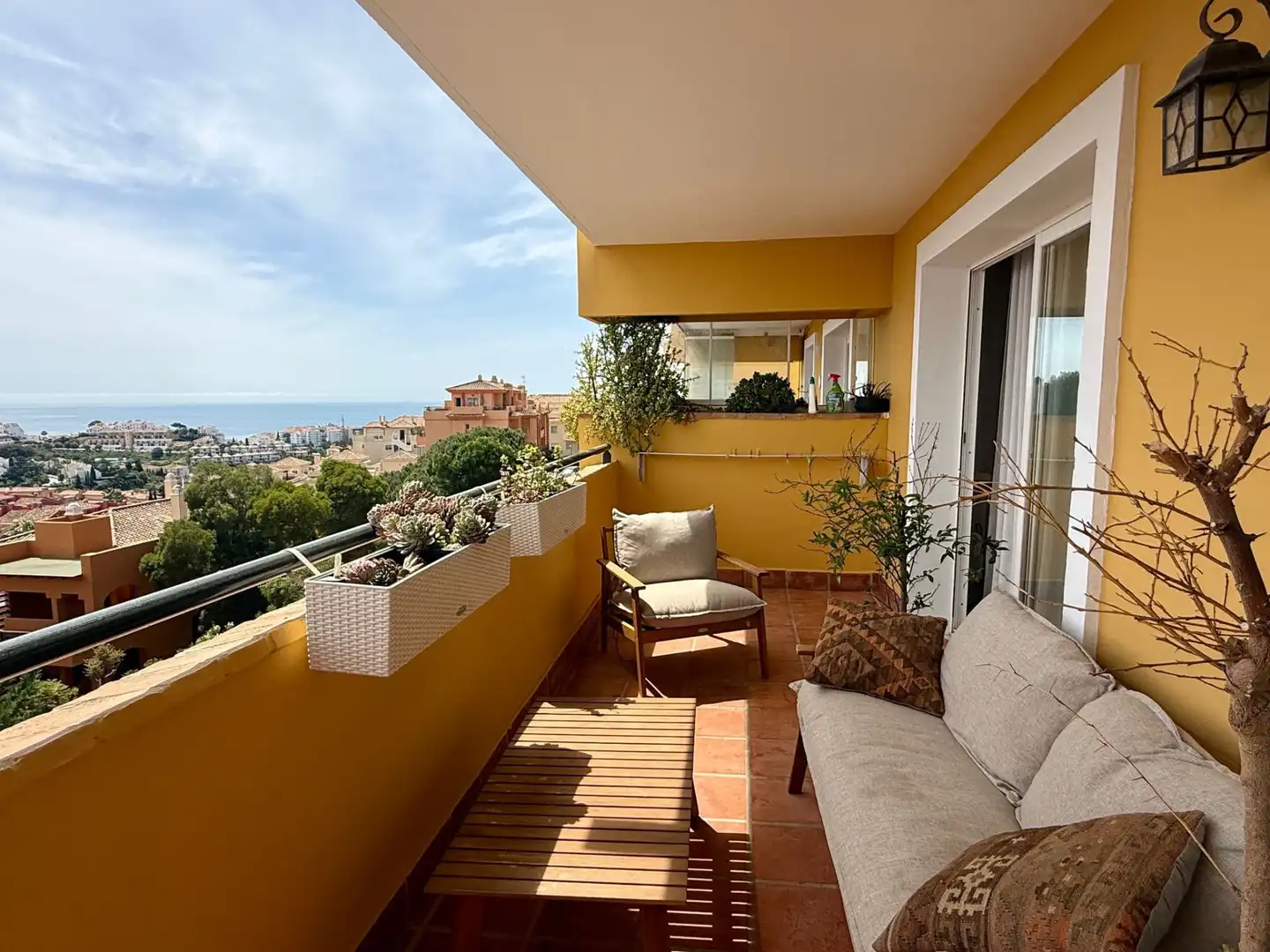 Terrassa de Apartament en venda en Mijas amb Aire condicionat, Calefacció i Terrassa