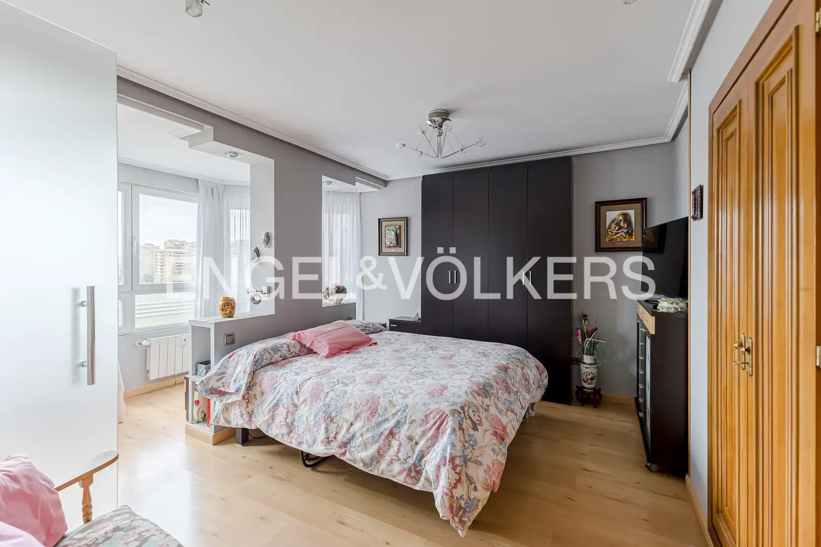 Bedroom of Flat for sale in Madrid  with Heating, Storage room and Furnished