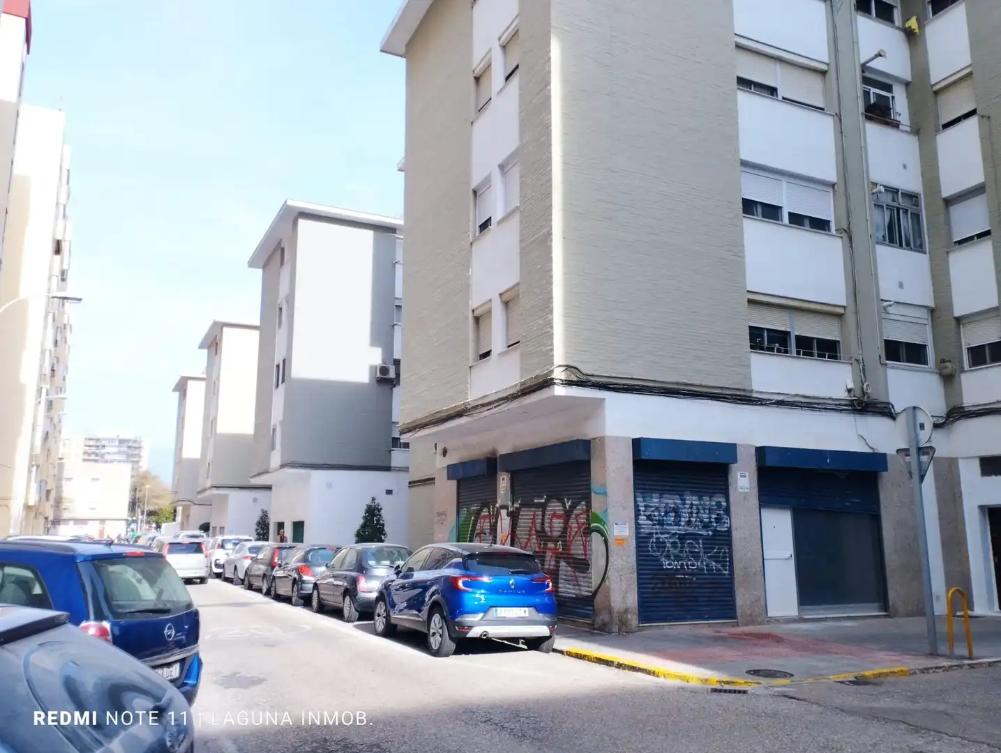 Vista exterior de Piso en venta en Cádiz con Aire acondicionado