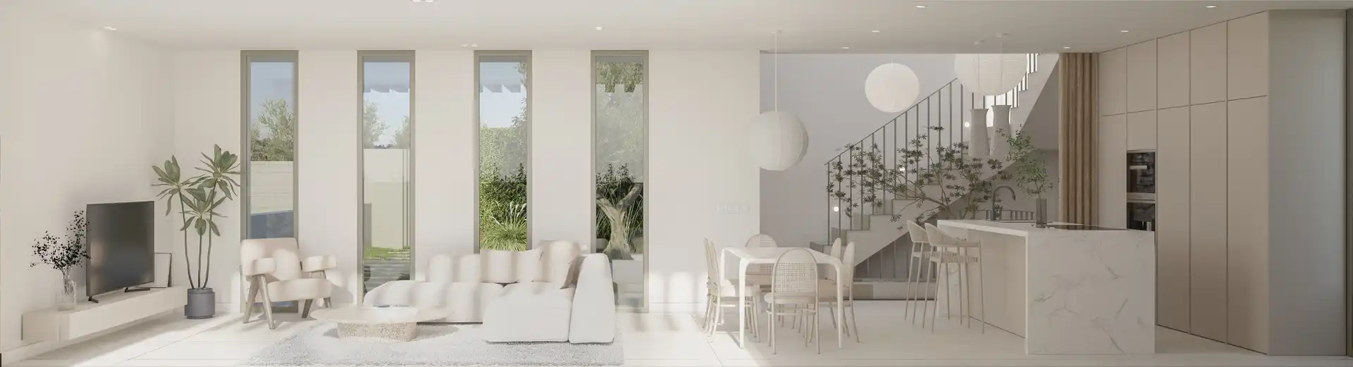 Menjador de Casa o xalet en venda en Alhaurín de la Torre amb Jardí privat, Terrassa i Traster