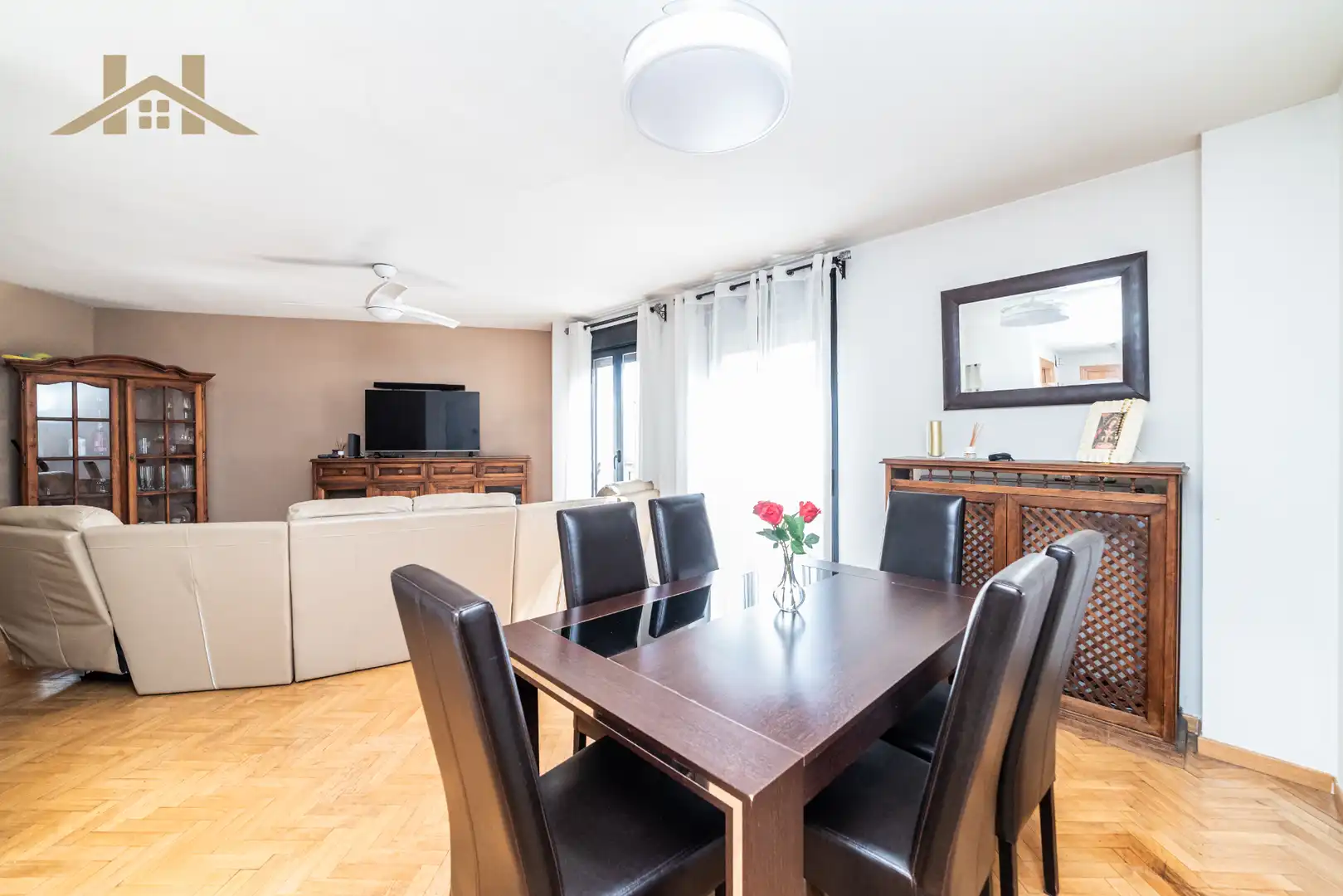 Dining room of Flat for sale in Pinto  with Air Conditioner, Heating and Terrace