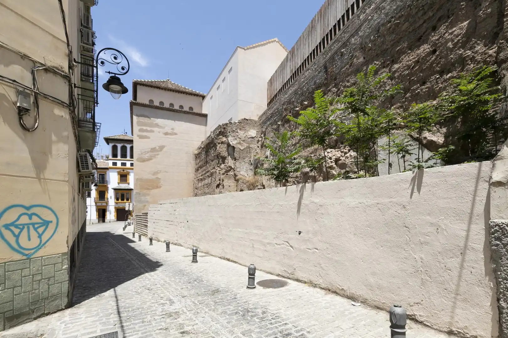 Vista exterior de Casa adosada en venda en Granada amb Jardí privat