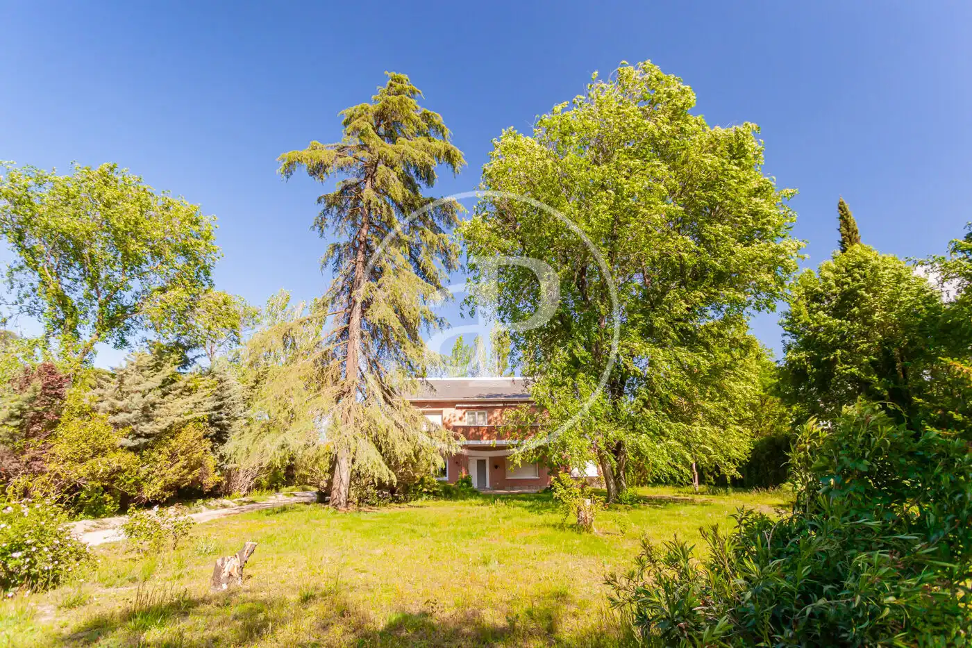 Garden of Houses for sale in Villanueva de la Cañada  with Air Conditioner, Heating and Private garden