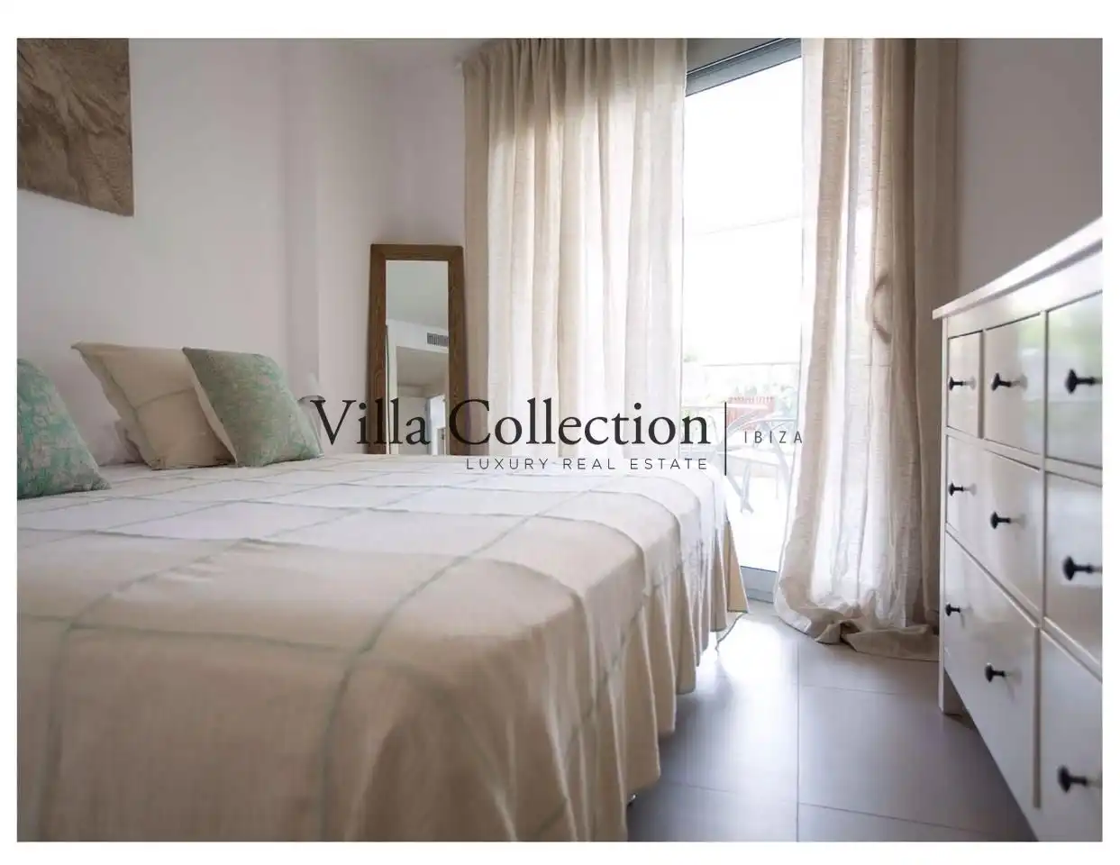 Bedroom of Flat for rent in Eivissa  with Terrace and Swimming Pool