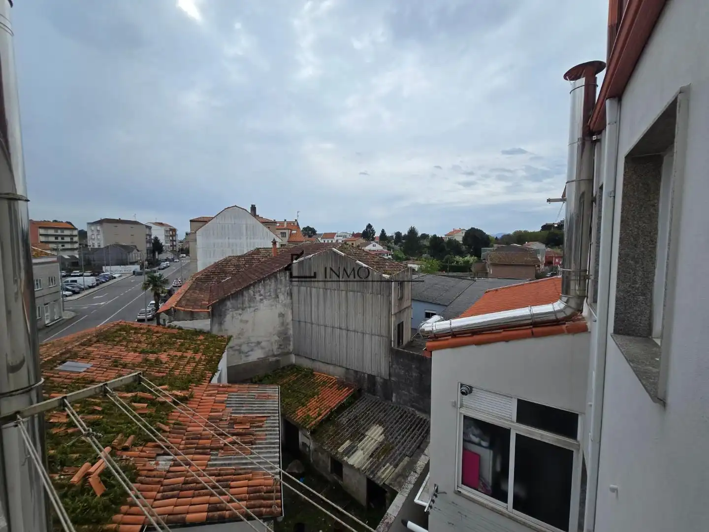 Vista exterior de Àtic en venda en Vilagarcía de Arousa