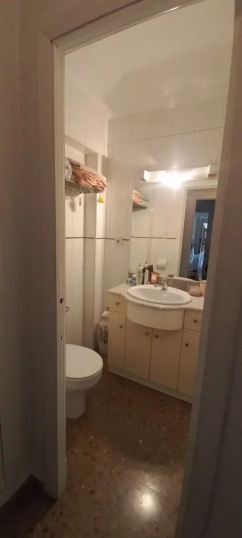 Badezimmer von Dachboden zum Verkauf in Alicante / Alacant mit Terrasse, Möbliert und Balkon