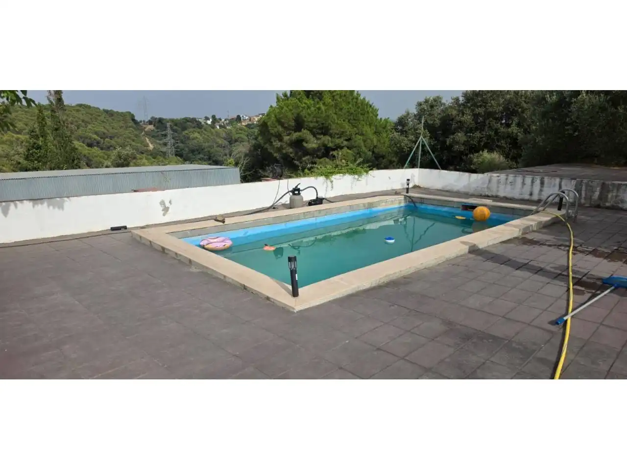 Casa amb piscina en venda a Lliçà d'Amunt