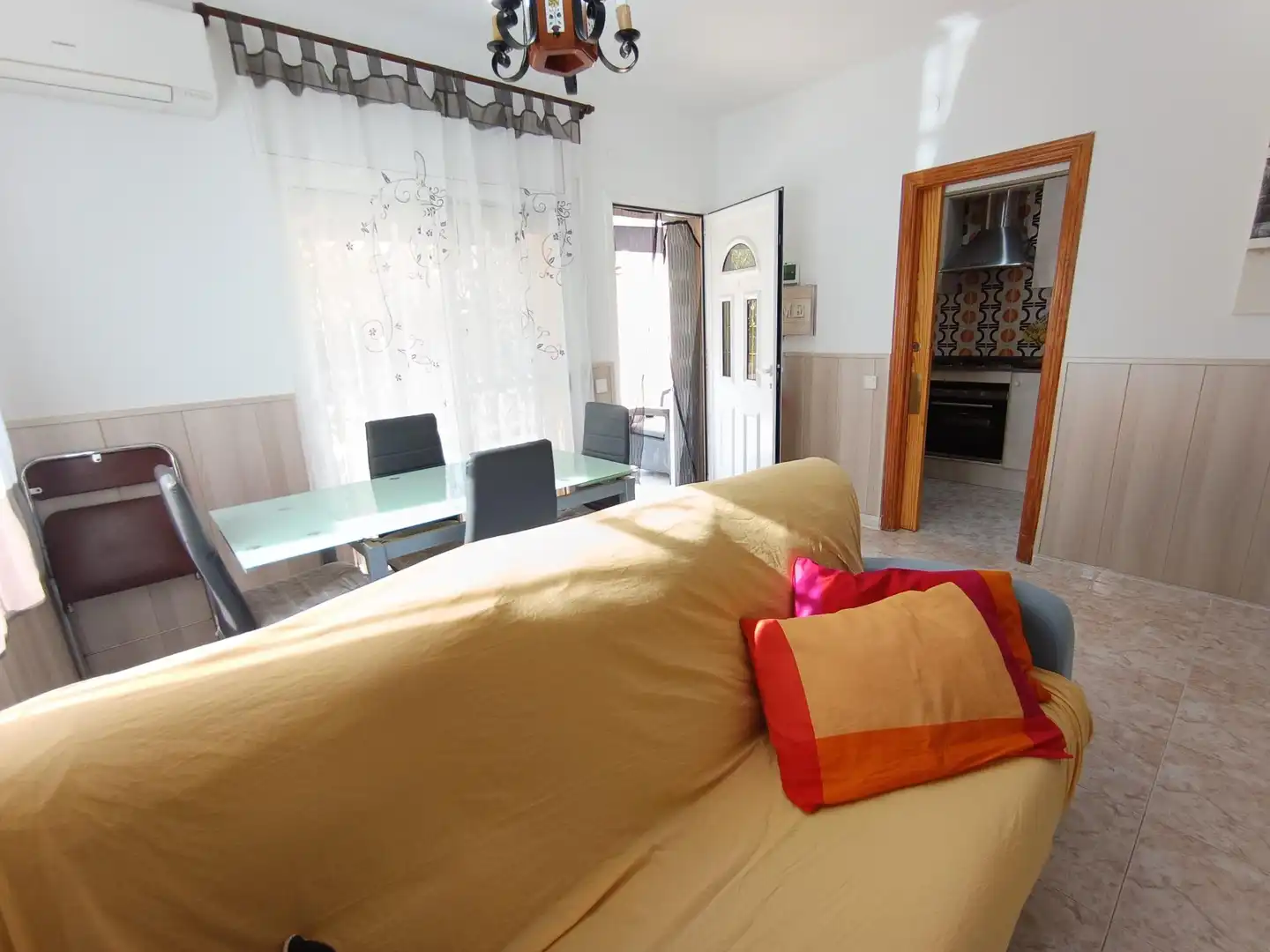 Living room of Detached homes for sale in L'Ametlla de Mar   with Air Conditioner, Heating and Terrace