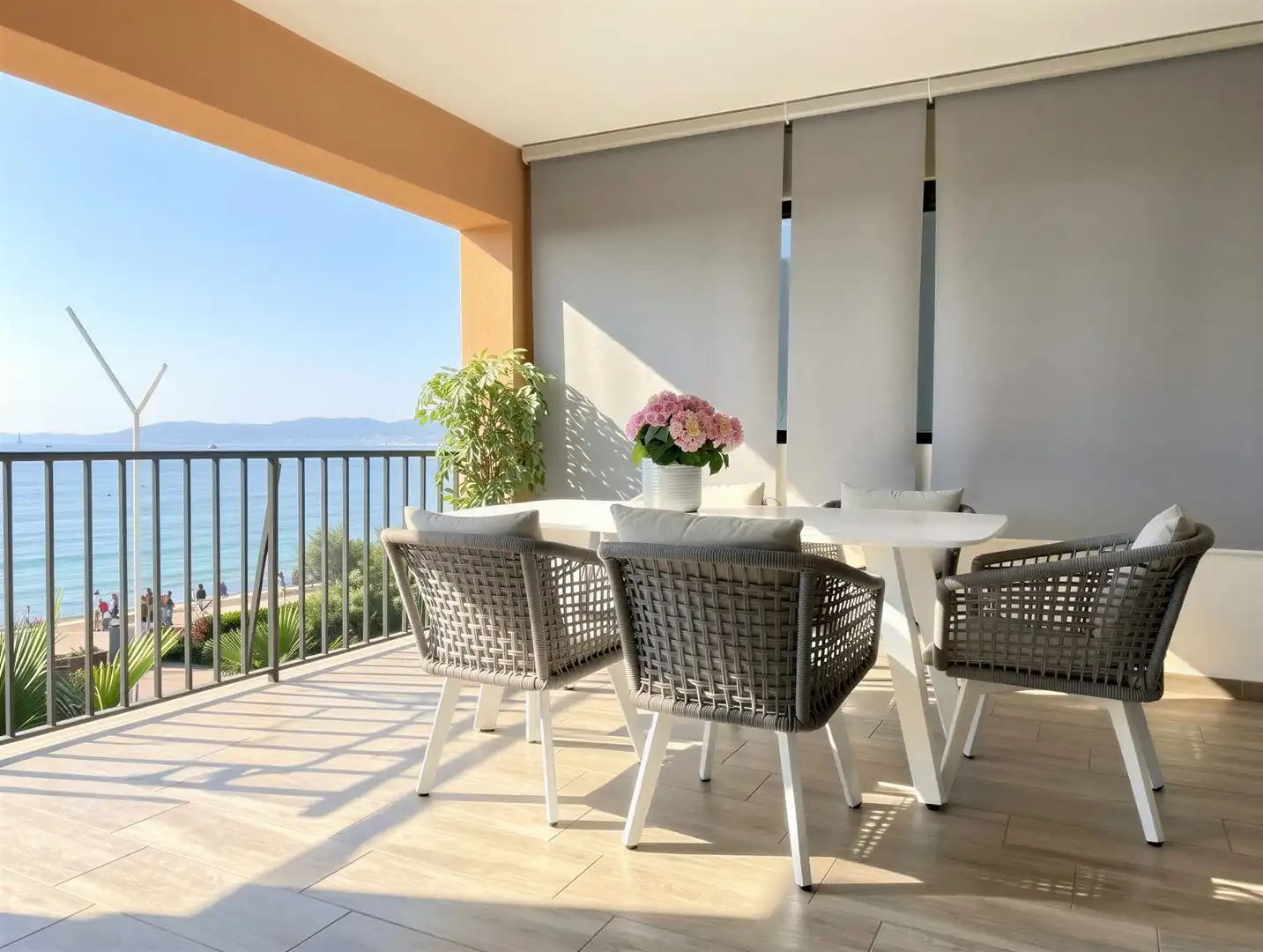 Terrassa de Apartament en venda en  Palma de Mallorca amb Aire condicionat i Traster
