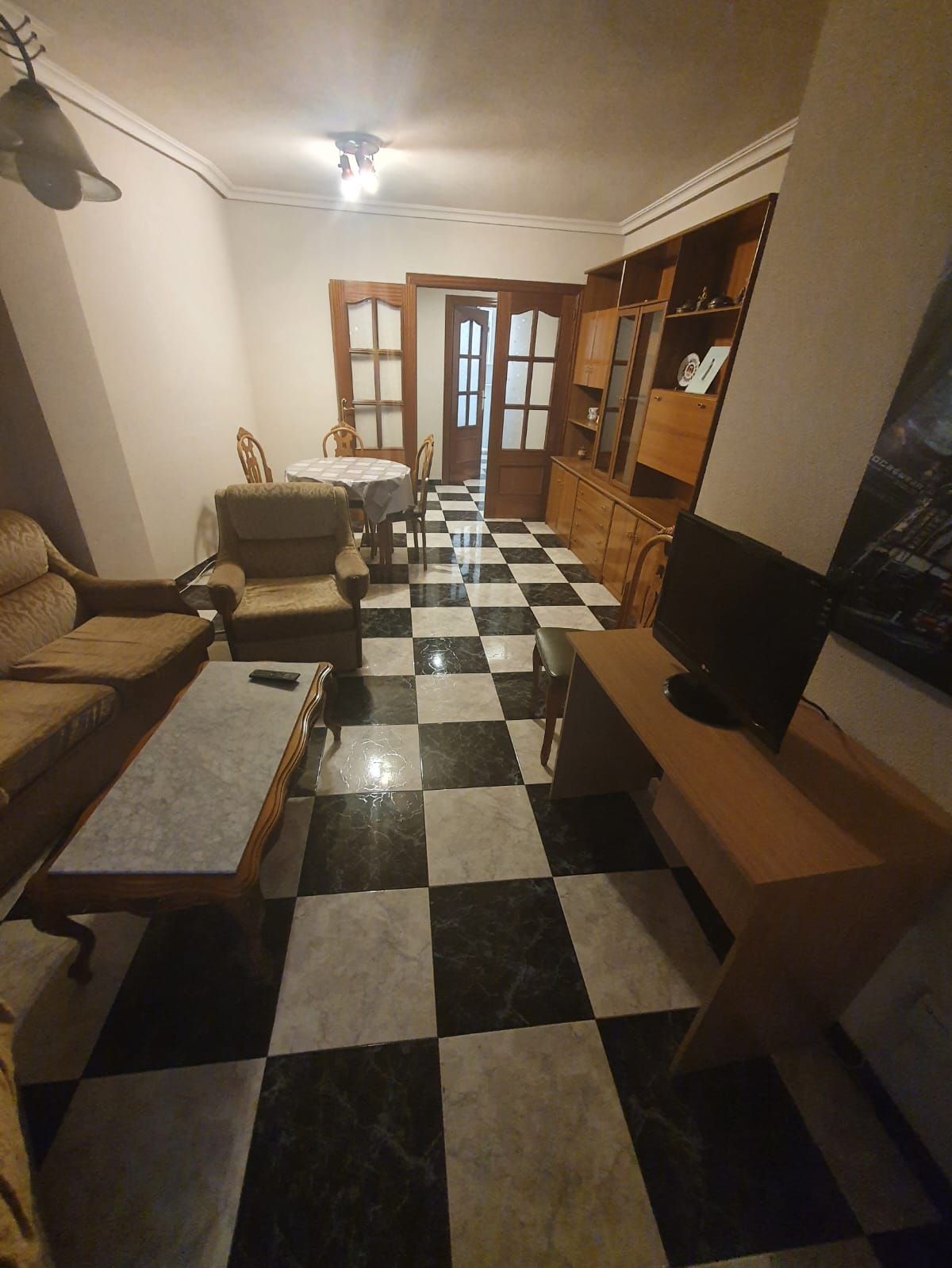 Sala d'estar de Pis de lloguer en Puertollano amb Calefacció, Moblat i Forn