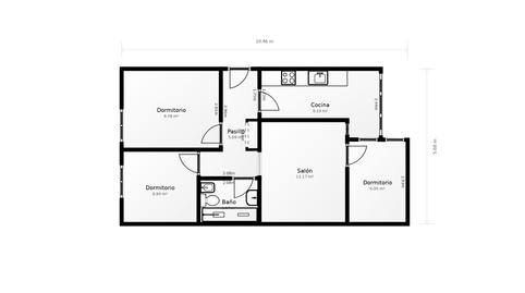 Foto 3 de Pis de lloguer a Gibralfaro, Málaga