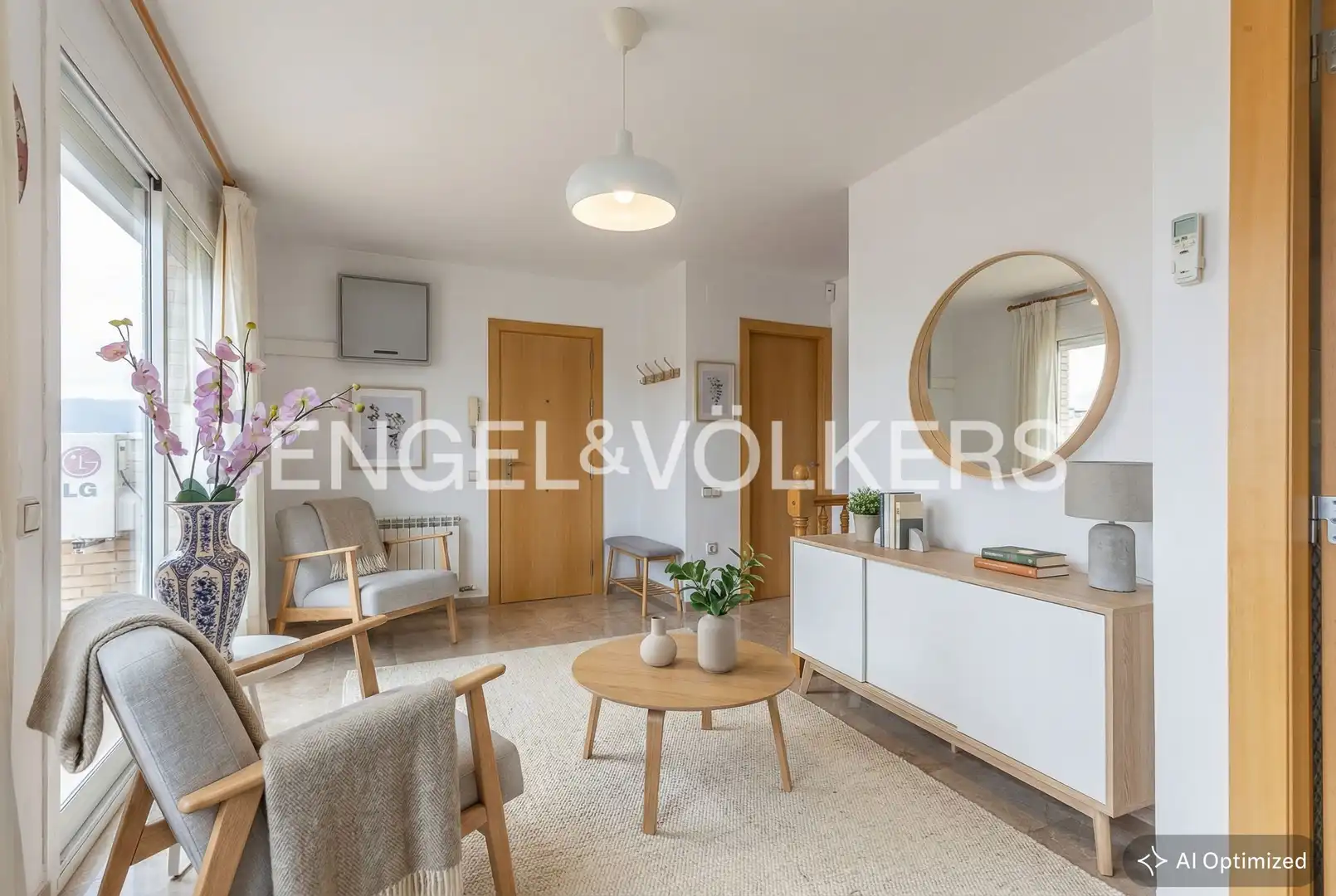 Sala de estar de Dúplex en venta en Terrassa con Aire acondicionado, Calefacción y Terraza